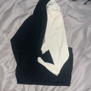 Wrap halter crop top